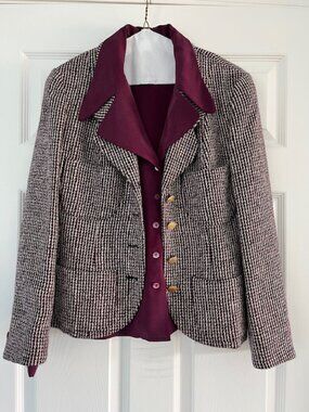 Mondi Vintage Plaid Suit